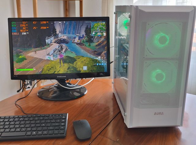 ORDENADOR GAMING XEON (i7) RX 570 8GB 16GB SSD