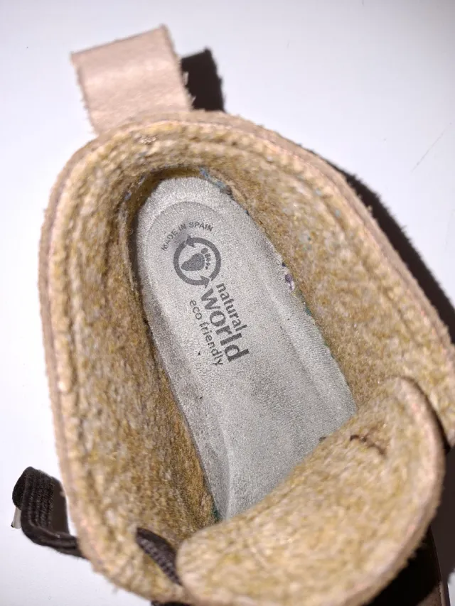 Zapatos niño Wordl Natural