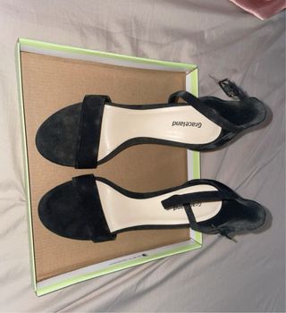 Sandalias de tacón Graceland negras