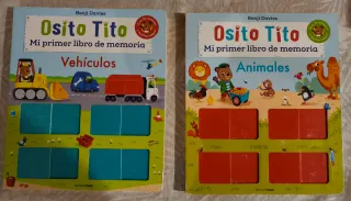 Pack Osito Tito. Mi primer libro de memoria.