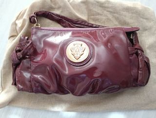 Pochette Gucci Hysteria vernice viola/porpora