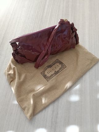 Pochette Gucci Hysteria vernice viola/porpora