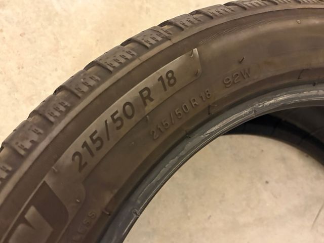 Neumáticos 215/50 R18