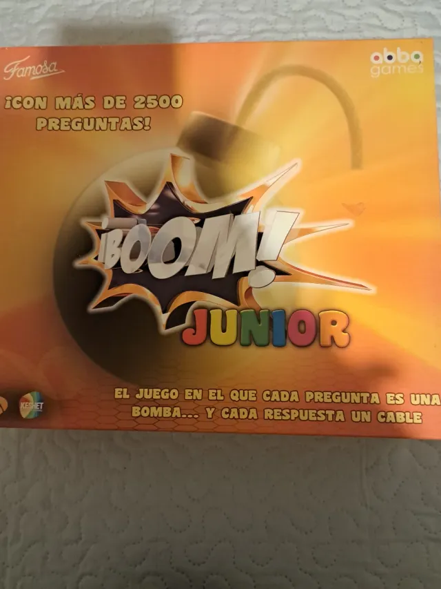 Juego de mesa ¡Boom! Junior Famosa