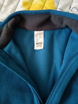 Chaqueta+pantalón+térmica+forro polar infantil