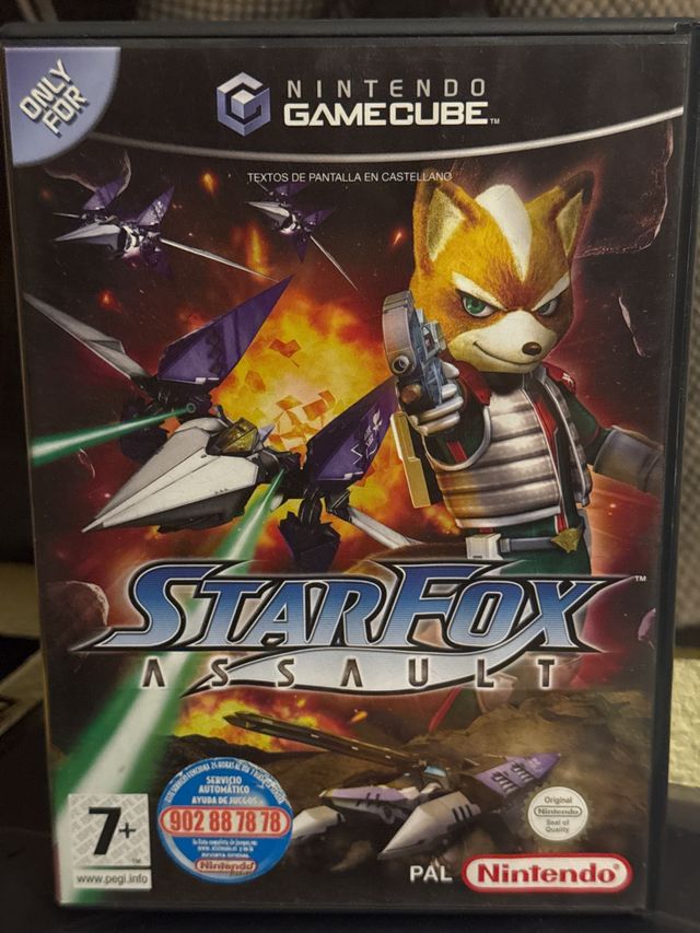 Star Fox Assault Nintendo GameCube PAL España