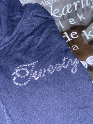 Chaqueta con cremallera y pedrería Tweety Talla S