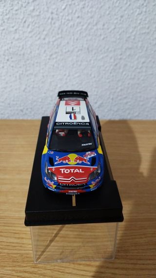 Coche Citroen C4 WRC Scalextric 1/32 Slot