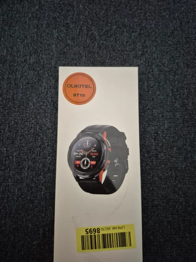 Reloj Oukitel BT10 Negro/Rojo