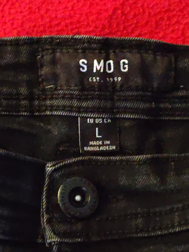 Pantalón vaquero corto negro