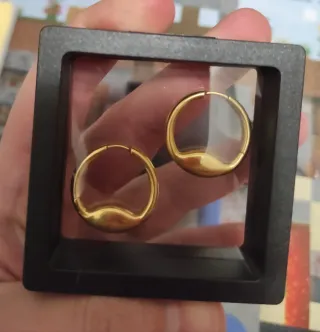 Orecchini Punkyouth Golden Eyelock