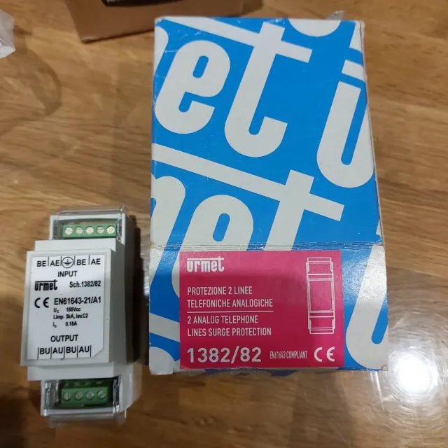 Urmet 1382/82 Protezione 2 Linee