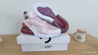 Zapatillas Nike Air Max 270 Rosa y Blanco