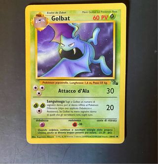 3 Carte Pokémon set Fossil, Muk prima ediz Ottime