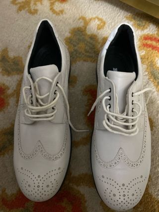 Zapatos de golf Bally blancos talla 7 UK 8 US