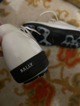 Zapatos de golf Bally blancos talla 7 UK 8 US