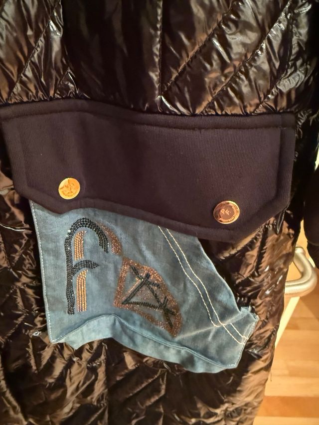 Abrigo Parazzi Fashion Negro Mujer Talla Única