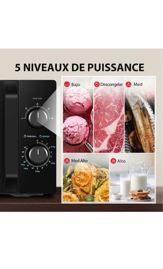 Microondas Toshiba 20L MW2-MM20P(BK)