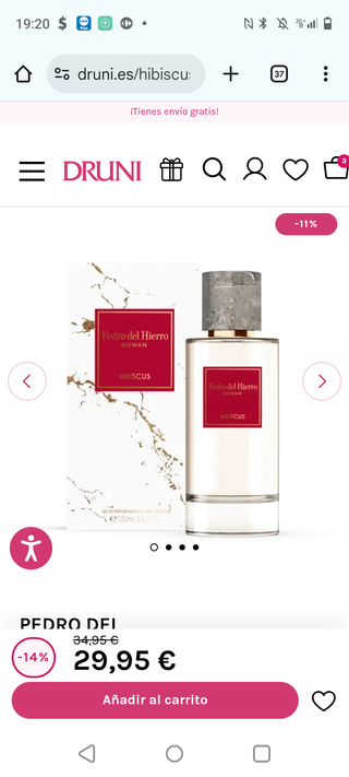 Perfume Pedro del Hierro Hibiscus Woman
