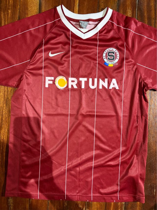 Camiseta Fútbol Sparta Praga Vintage 2007/08 M