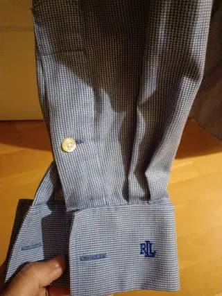 Camisa Ralph Lauren Hombre Azul