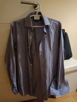 Camisa Ralph Lauren Hombre Azul