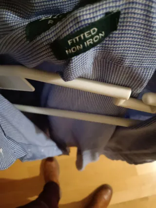 Camisa Ralph Lauren Hombre Azul