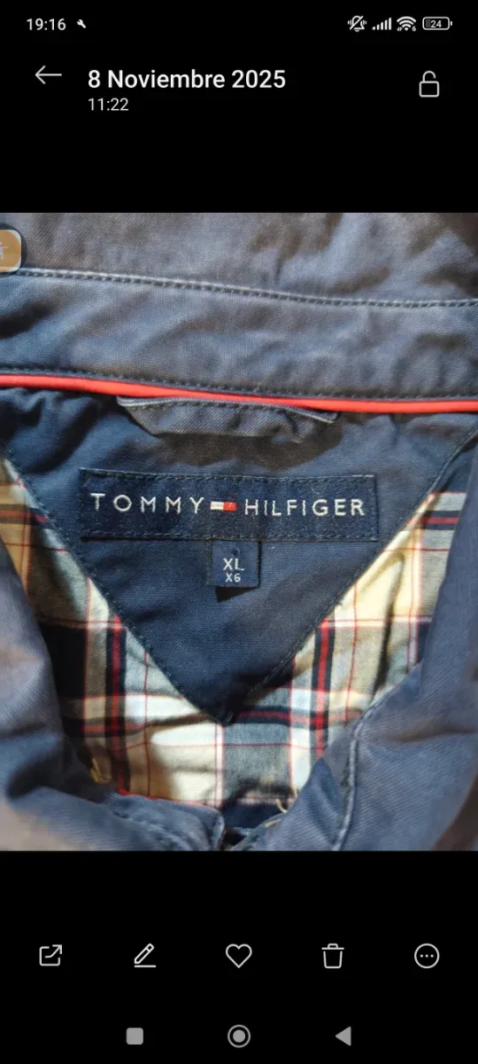 Chaqueta Tommy Hilfiger Azul