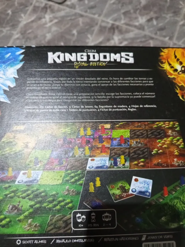 Claim Kingdoms Royal Edition Juego Mesa