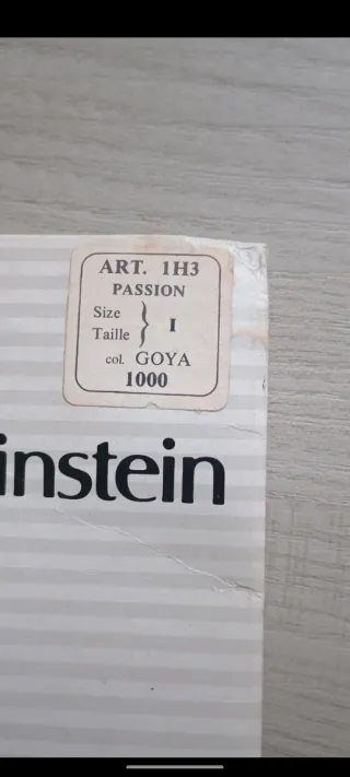 Collant HR donna nero taglia S sexy vintage