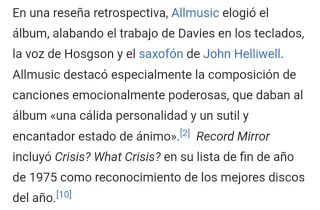 CD de Supertramp: "Crisis ? What Crisis ?" (1975)