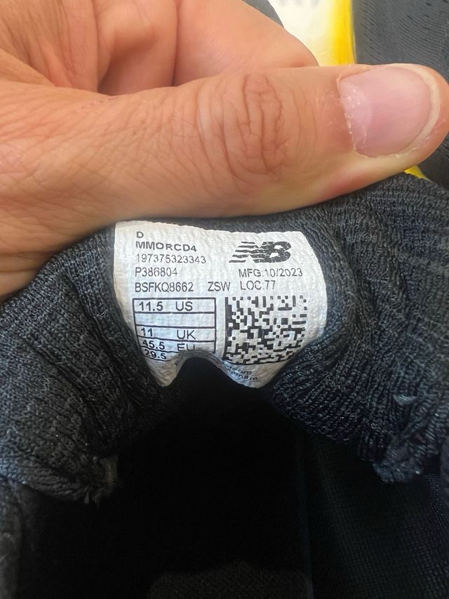 Zapatillas New Balance Fresh Foam X 45,5