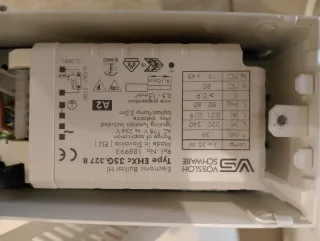 7 Focos LED + Carril Blanco