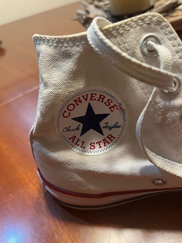 Converse Blancas Talla 38
