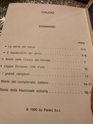 Manuale Calcio Panini Sport