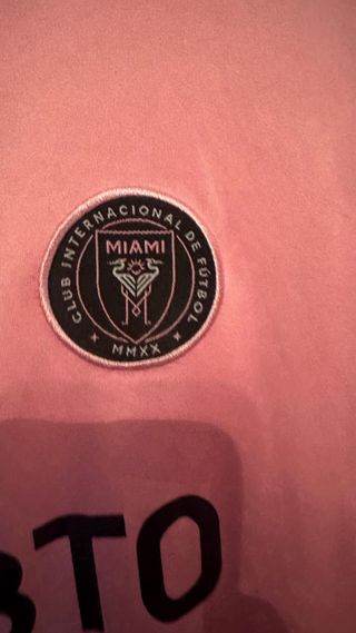 Camiseta Inter Miami Messi Adidas Rosa