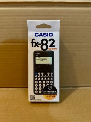 Calculadora Casio fx-82SPCW Classwiz Nueva