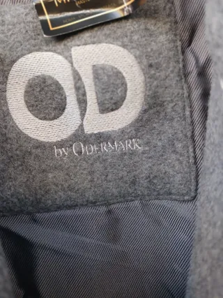 Giaccone uomo lana e cashmere grigio