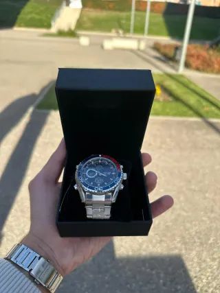 Reloj Festina Azul y Plateado