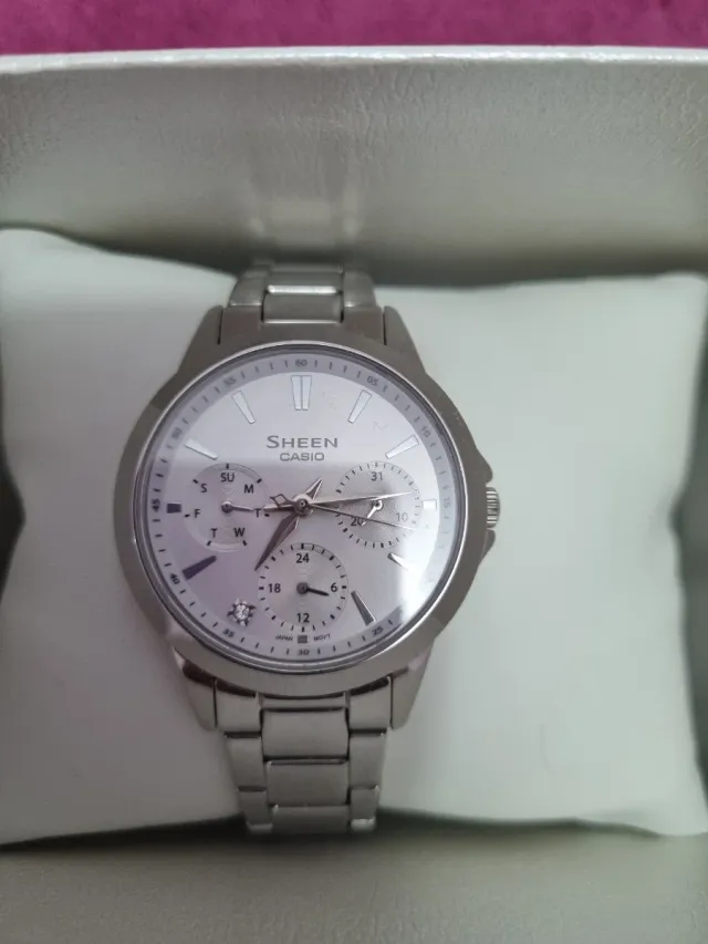 Reloj Casio Sheen Mujer Caja Original