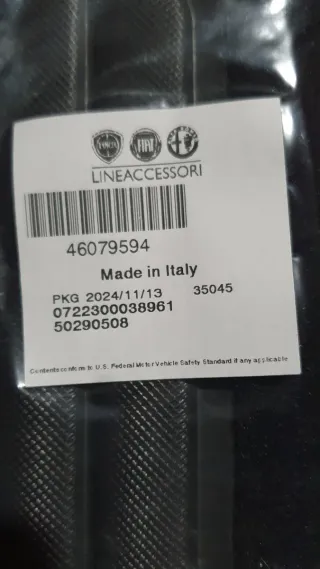 Tappetini Lancia Ypsilon Originali