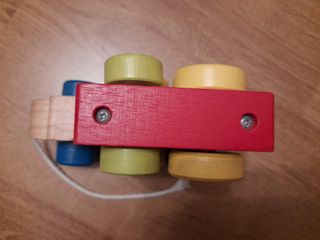 Tren de madera para arrastrar