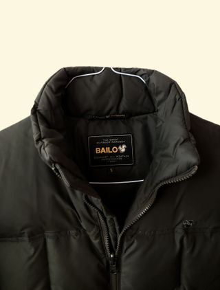 Piumino donna verde scuro trapuntato