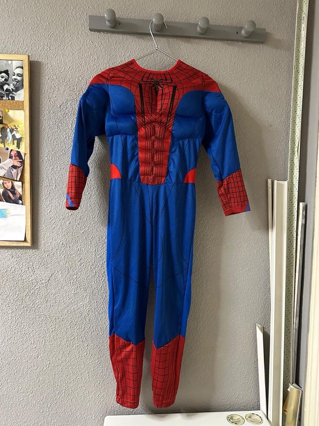 Disfraz Spiderman Talla Infantil de 7 a 8 años