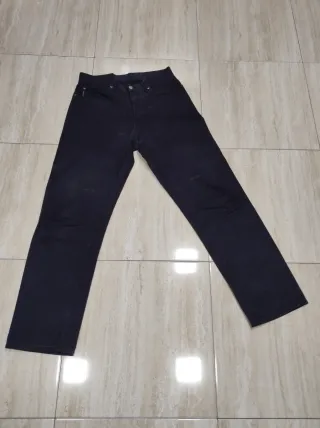 2 Pantalones Armani Hombre Azul noche/negro