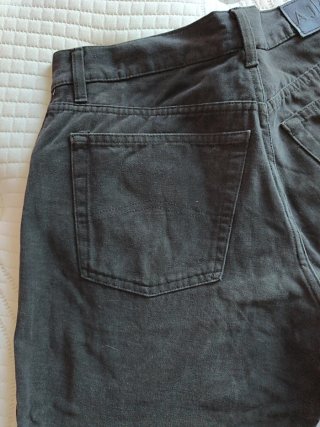 2 Pantalones Armani Hombre Azul noche/negro