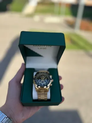 Orologio MARTYN LINE Dorato e Nero Automatico