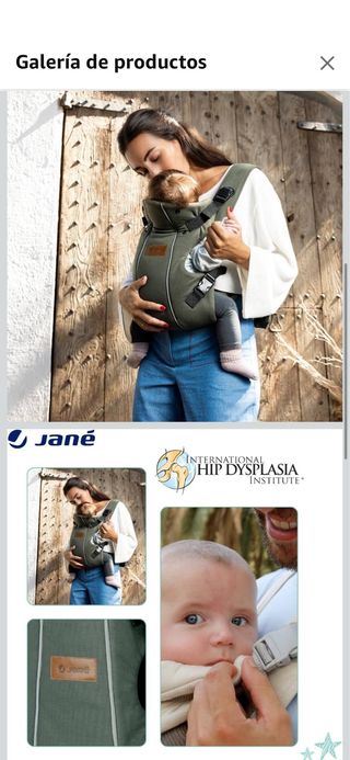 Mochila Portabebé Jané Dual Botanic