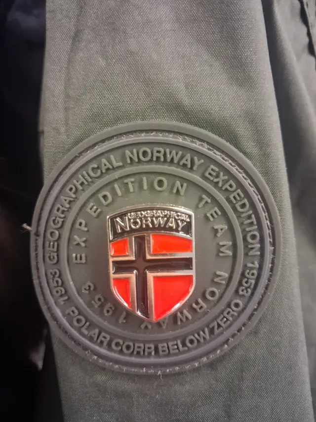 Chaqueta, abrigo Geographical Norway Anorak Verde