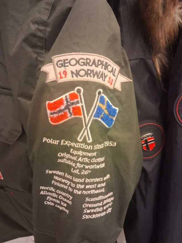 Chaqueta, abrigo Geographical Norway Anorak Verde